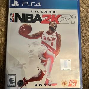 PS4 NBA 2K21 game